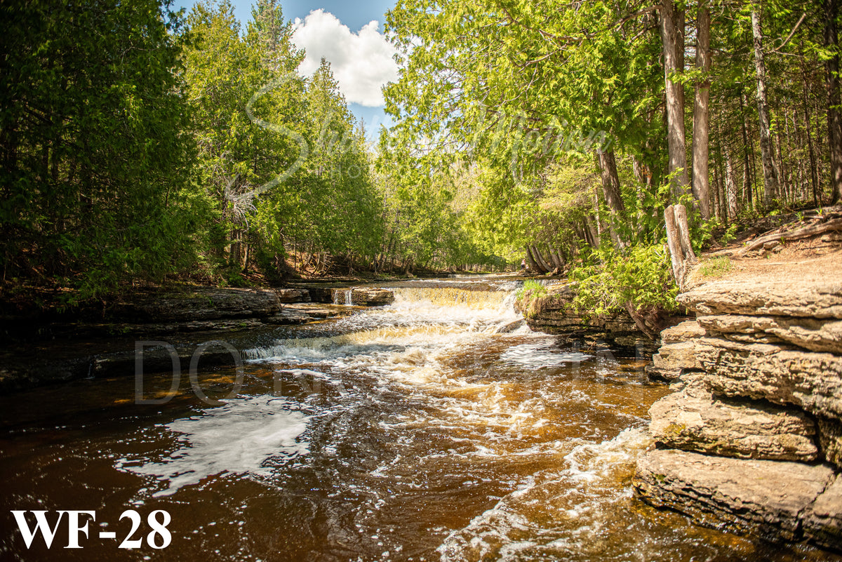 Northern Michigan Waterfall Prints/Posters