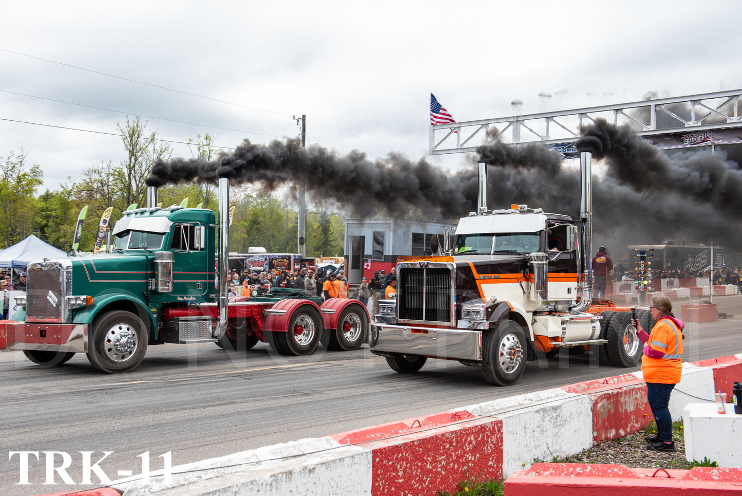 Semi Truck Drag Racing prints/posters