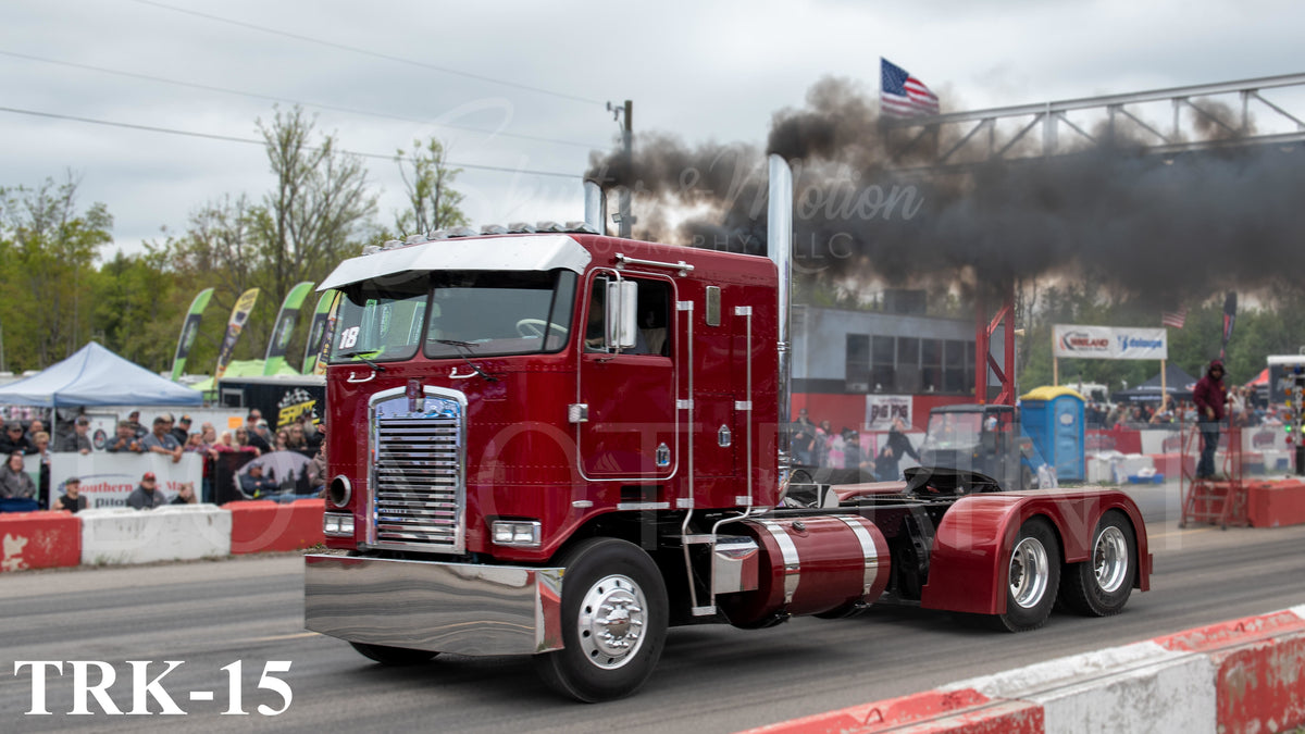 Semi Truck Drag Racing prints/posters