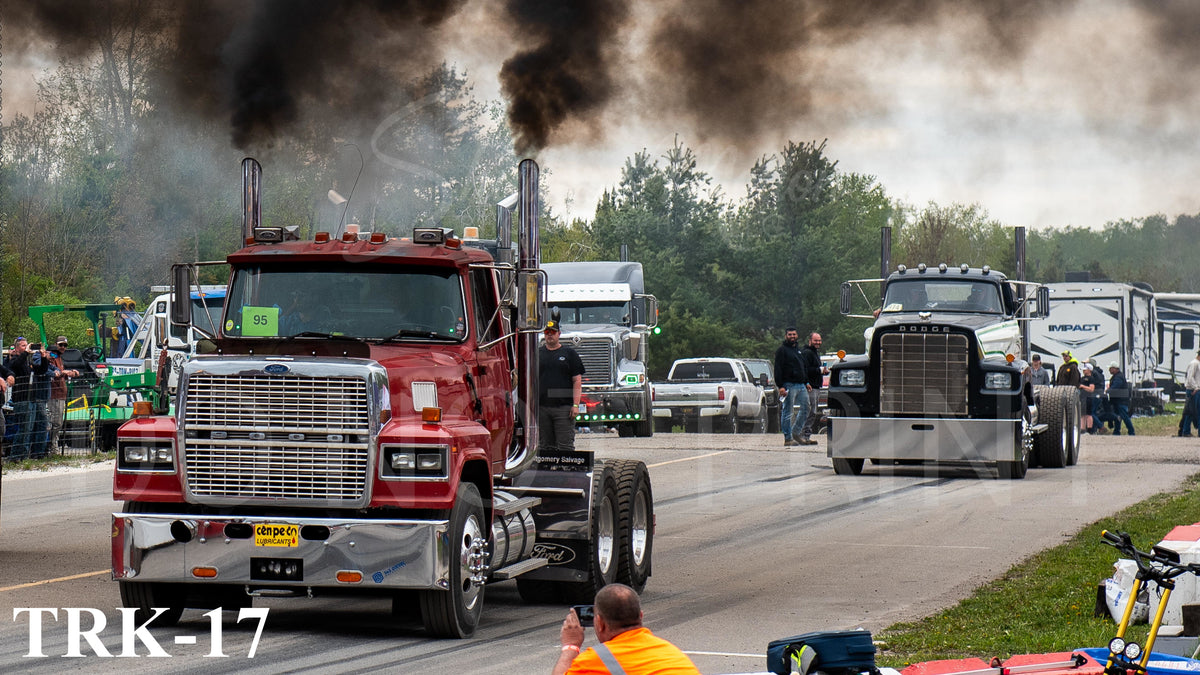 Semi Truck Drag Racing prints/posters