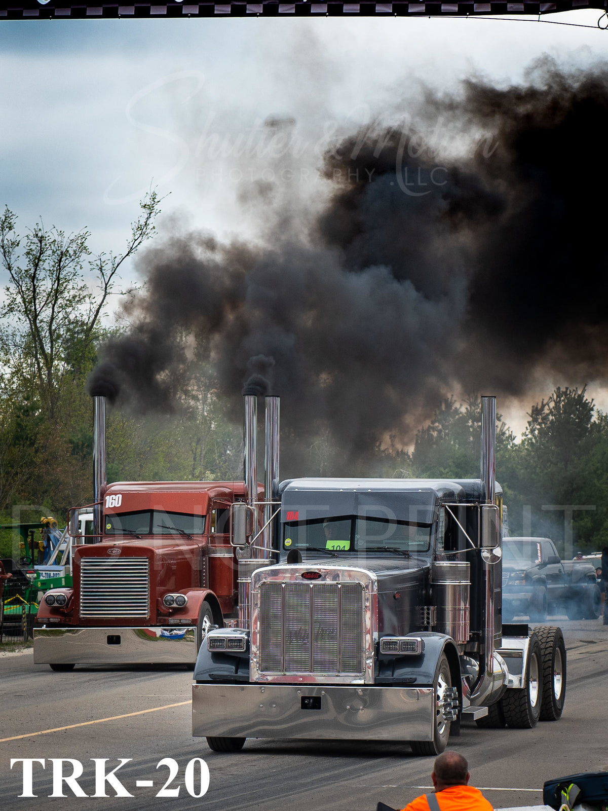 Semi Truck Drag Racing prints/posters