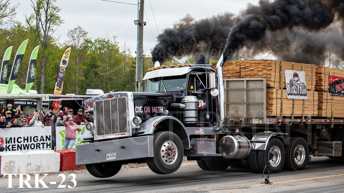 Semi Truck Drag Racing prints/posters