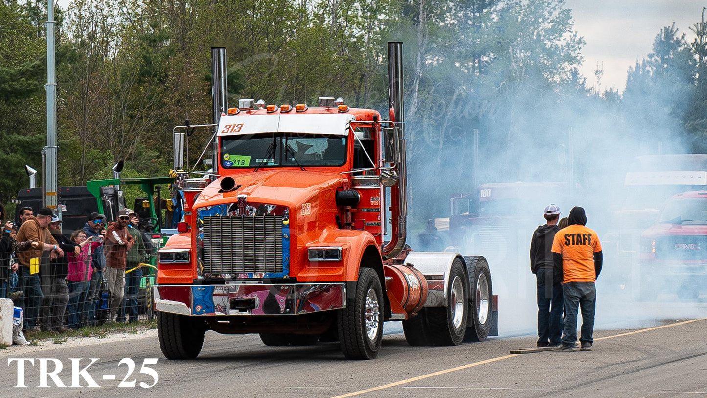 Semi Truck Drag Racing prints/posters