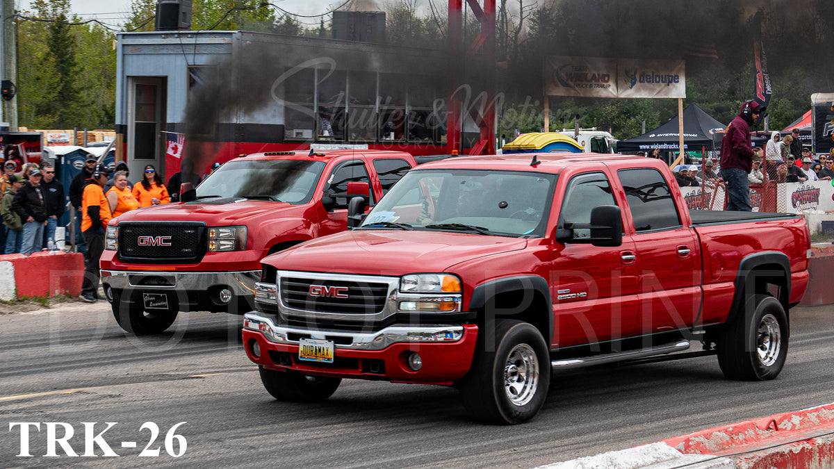 Semi Truck Drag Racing prints/posters