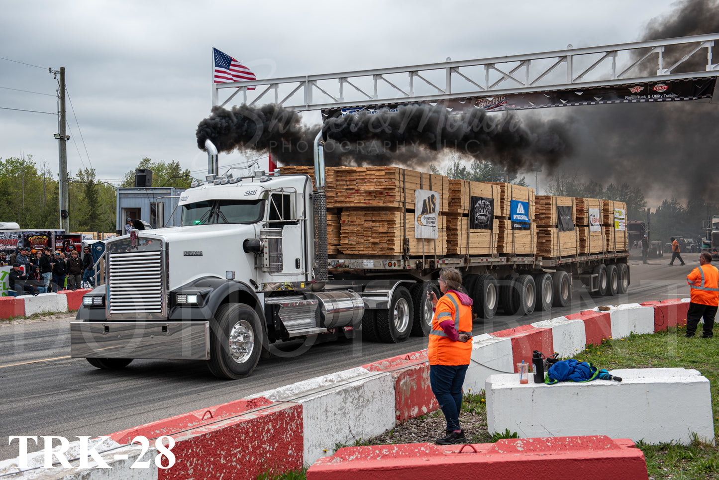 Semi Truck Drag Racing prints/posters