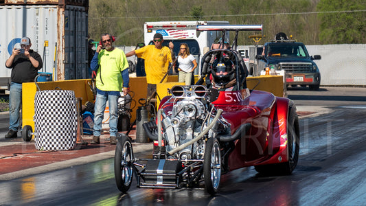 Automotive Drag Racing Print 8x10" #30