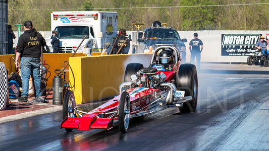 Automotive Drag Racing Print 8x10" #31