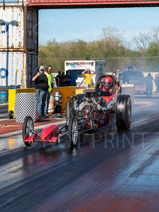 Automotive Drag Racing Print 8x10" #32