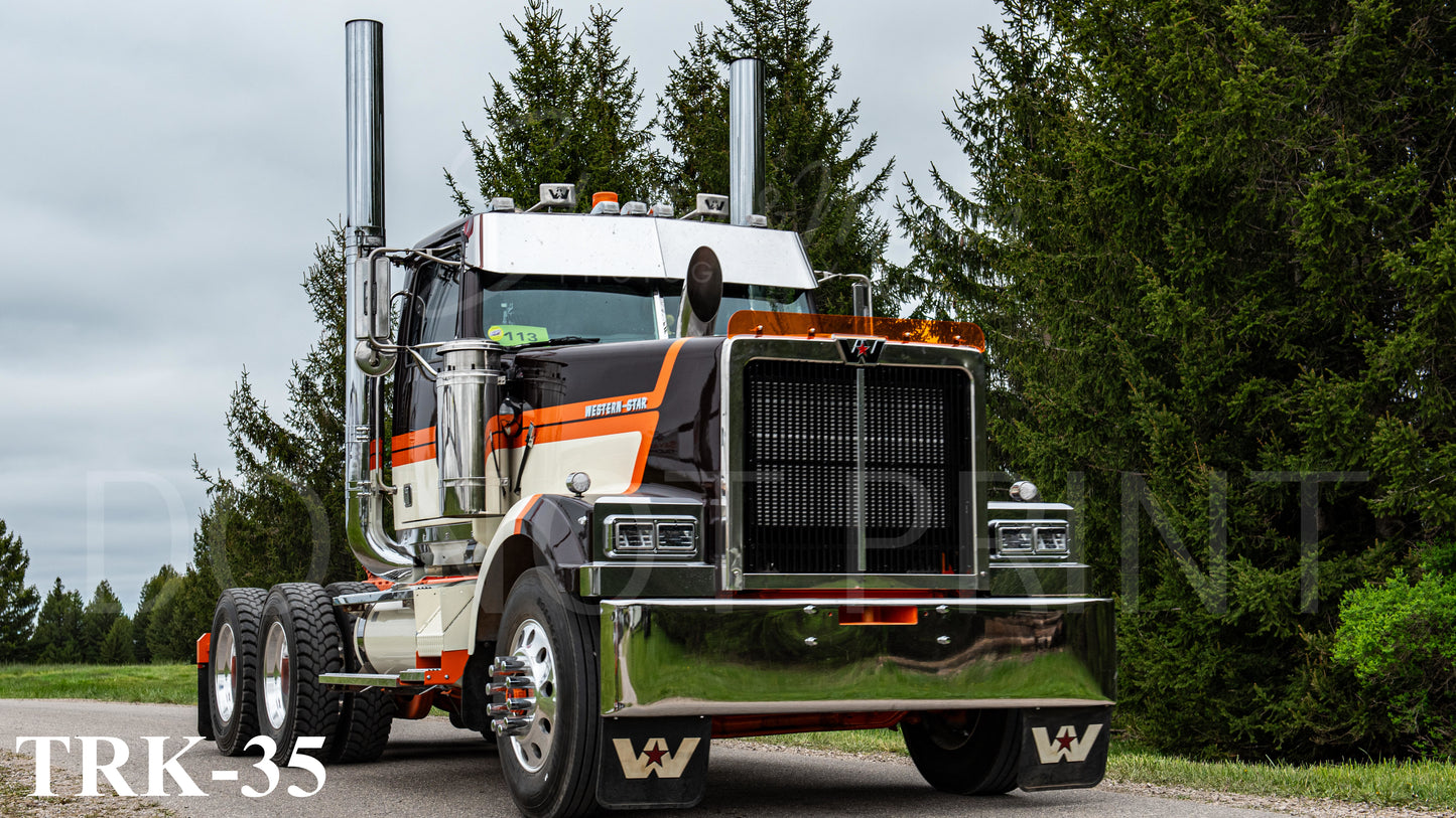 Semi Truck Drag Racing prints/posters