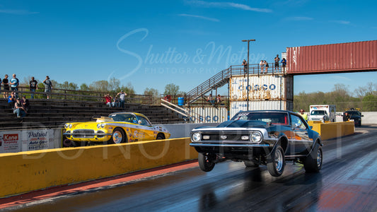 Automotive Drag Racing Print 8x10" #37