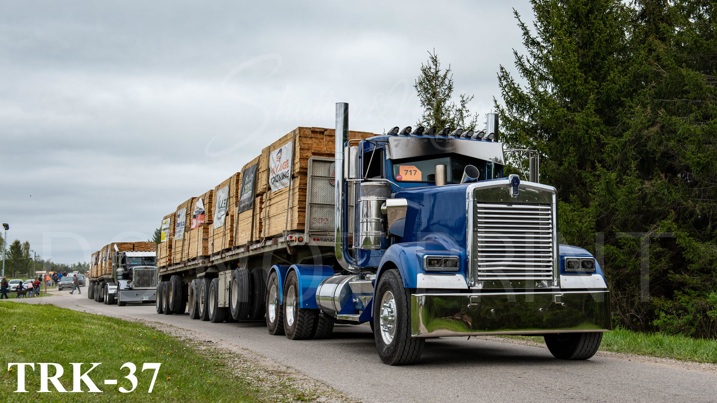 Semi Truck Drag Racing prints/posters