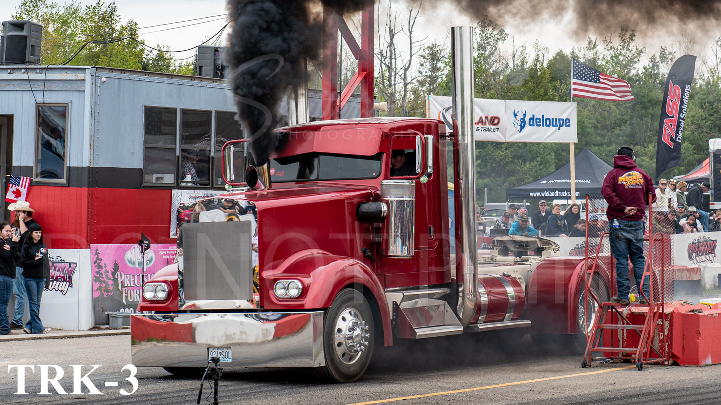 Semi Truck Drag Racing prints/posters