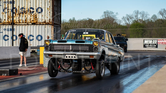 Automotive Drag Racing Print 8x10" #40