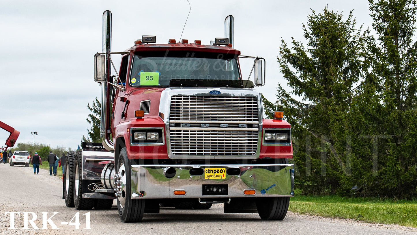 Semi Truck Drag Racing prints/posters