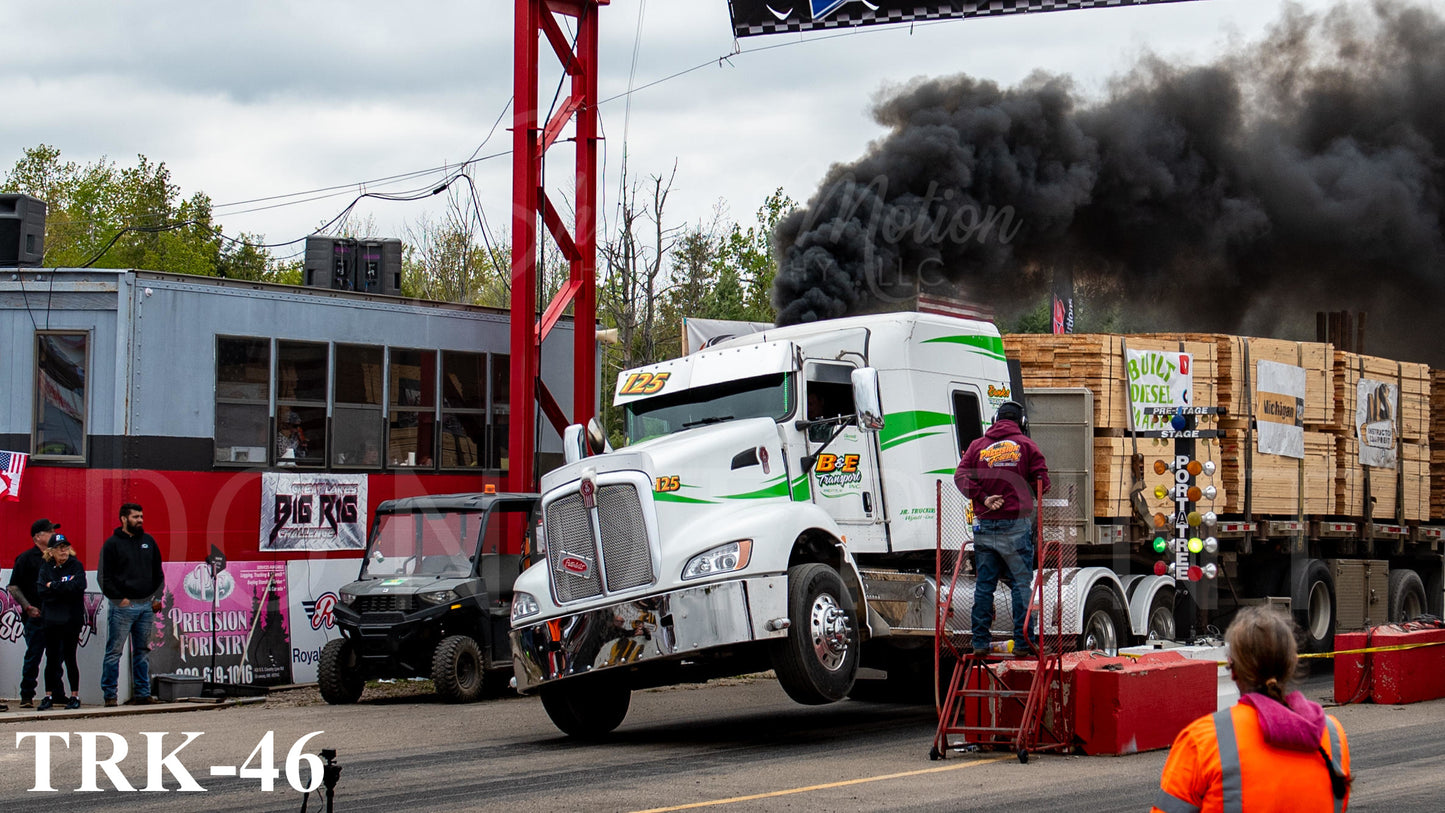 Semi Truck Drag Racing prints/posters