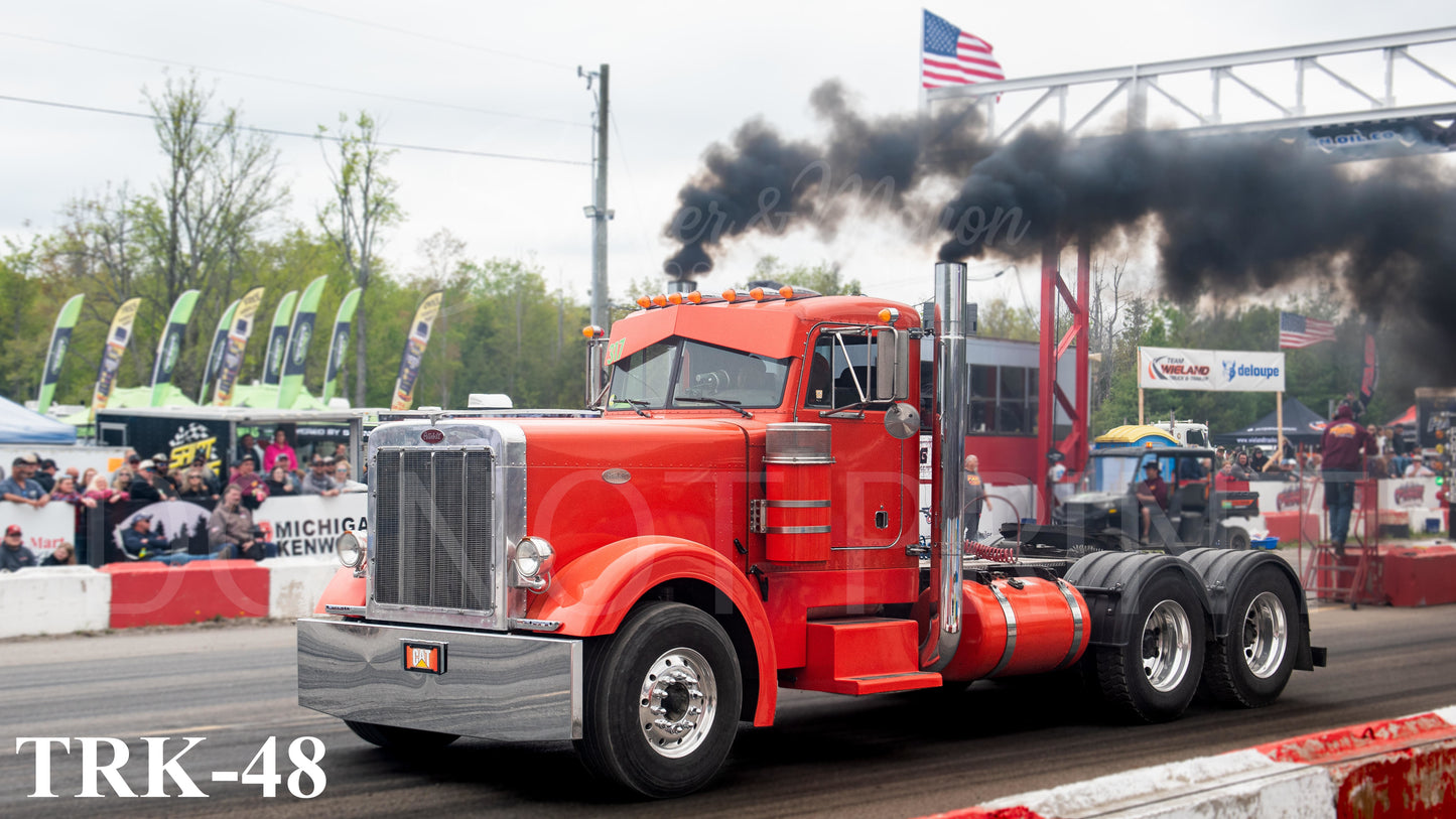 Semi Truck Drag Racing prints/posters