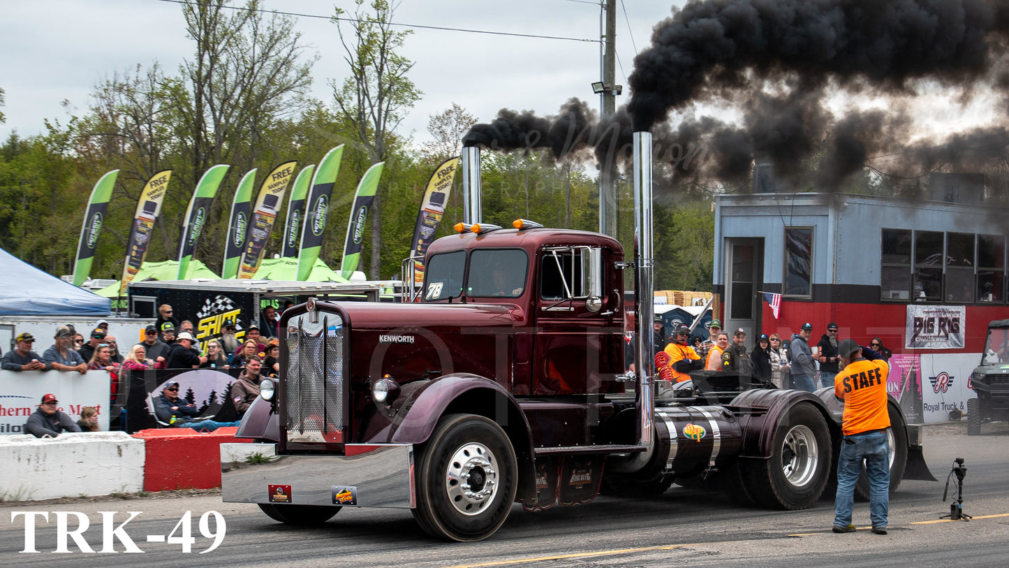 Semi Truck Drag Racing prints/posters