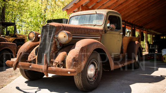 Antique Automotive Print 8x10"  #5
