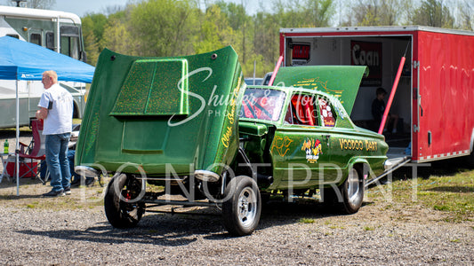 Automotive Drag Racing Print 8x10" #3