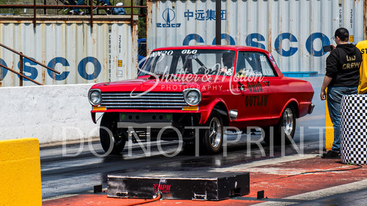 Automotive Drag Racing Print 8x10" #11