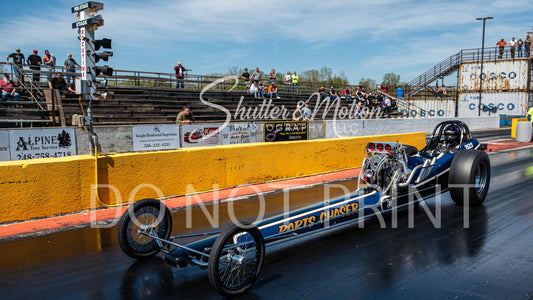 Automotive Drag Racing Print 8x10" #19
