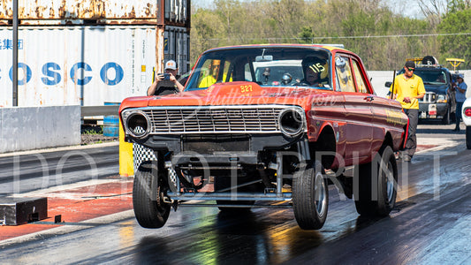 Automotive Drag Racing Print 8x10" #23