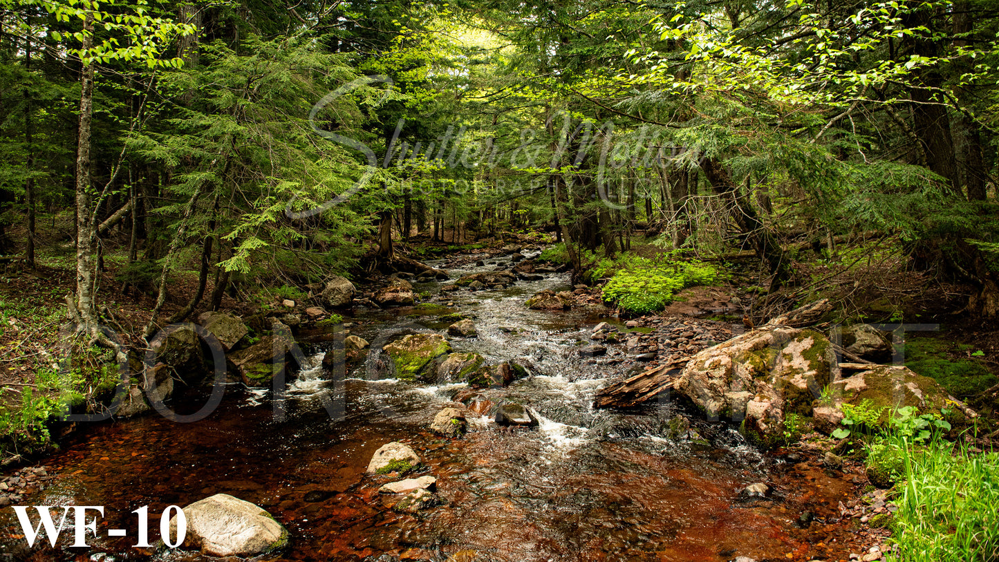 Northern Michigan Waterfall Prints/Posters