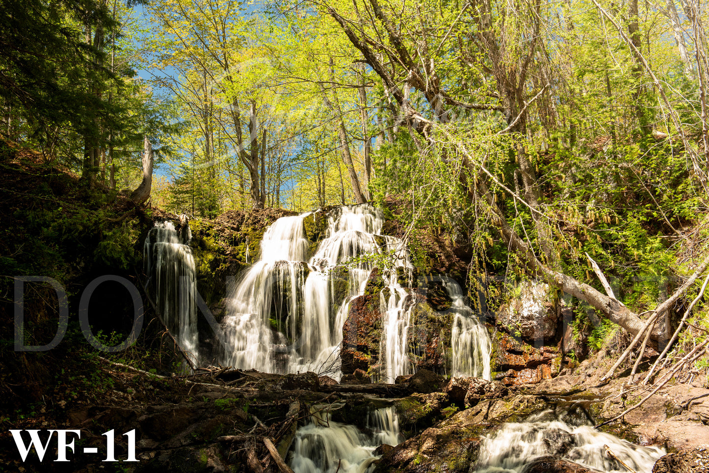 Northern Michigan Waterfall Prints/Posters