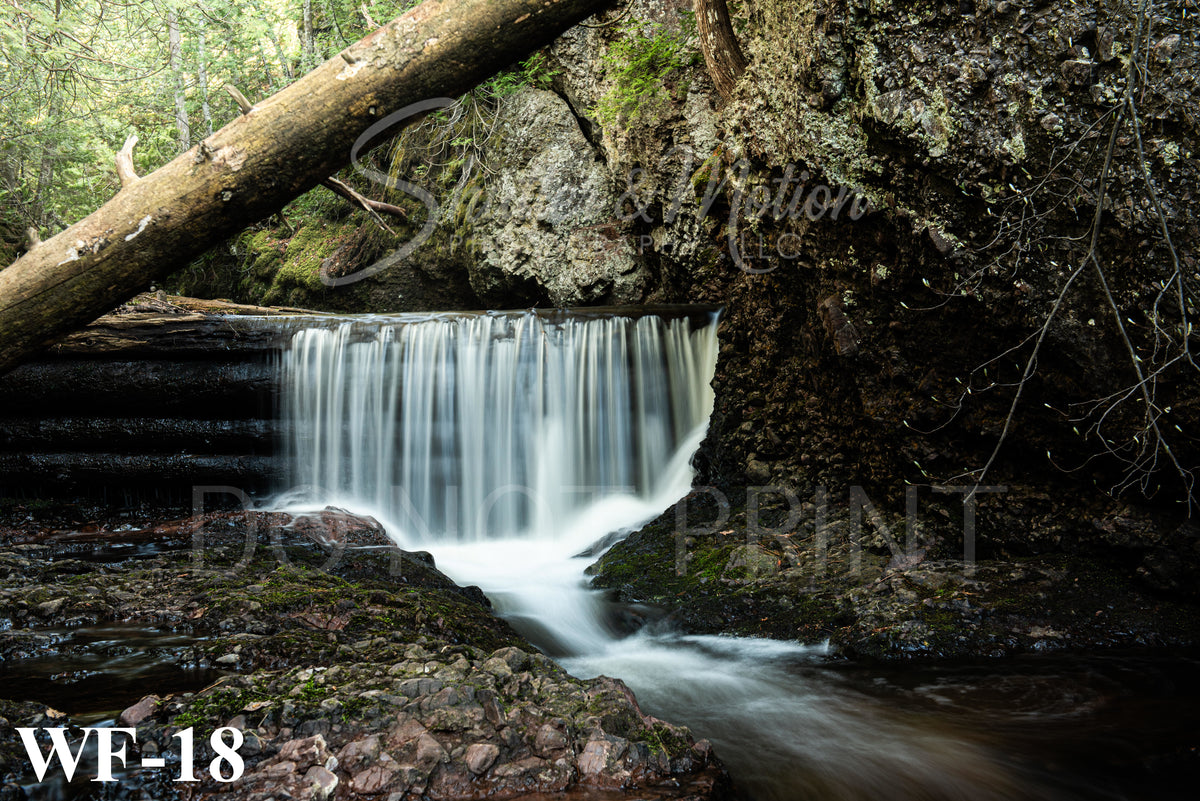 Northern Michigan Waterfall Prints/Posters
