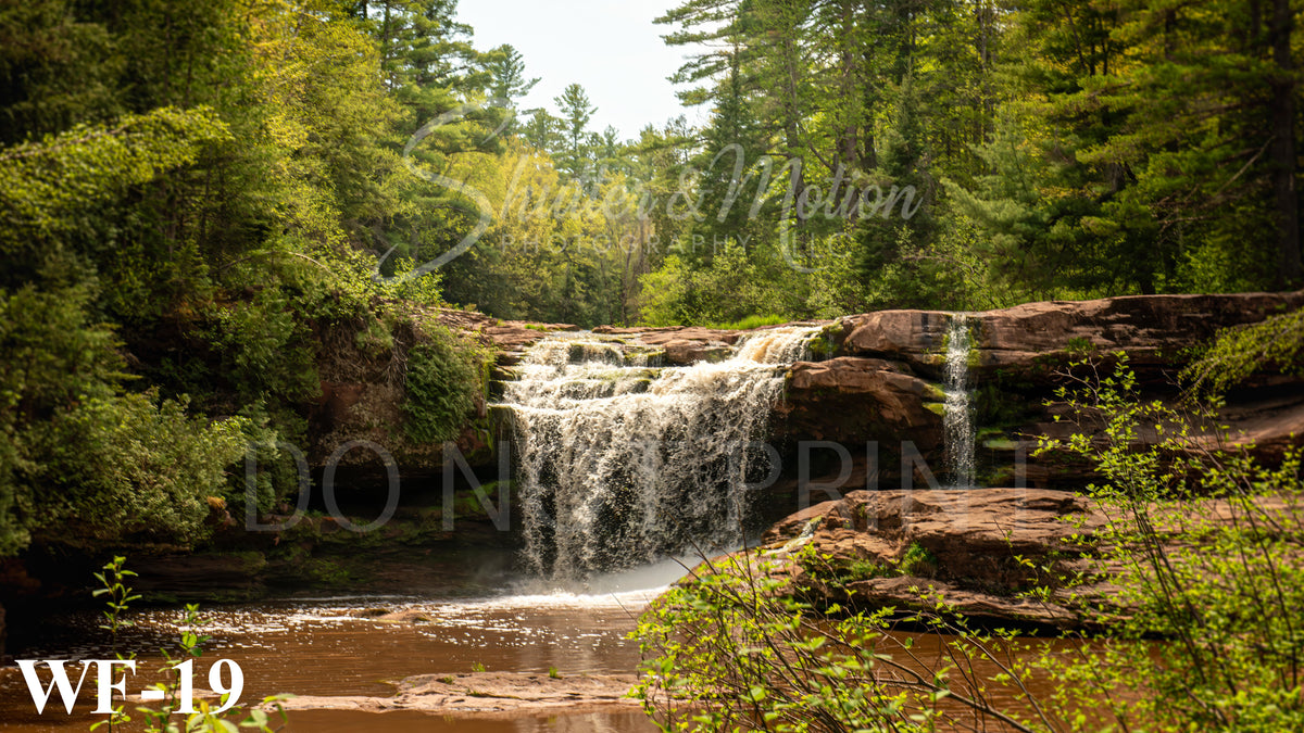 Northern Michigan Waterfall Prints/Posters