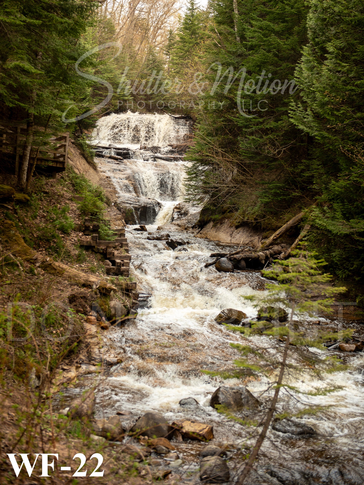 Northern Michigan Waterfall Prints/Posters
