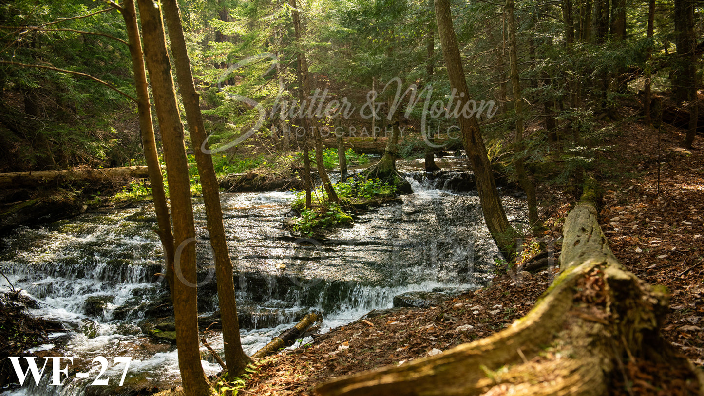 Northern Michigan Waterfall Prints/Posters